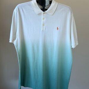 Polo by Ralph Lauren Gradient Polo - White and Blue